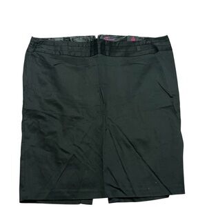 NWT Torrid Black Pencil Skirt Plus Size 24 Business Casual Holiday Party Stretch